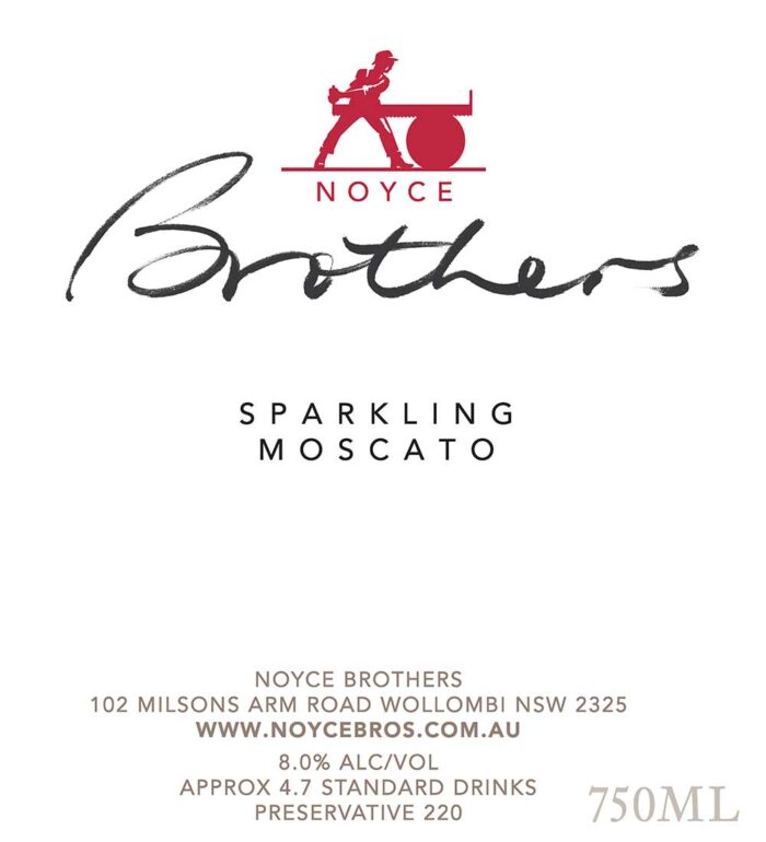 Noyce Brothers Wine - Sparkling Moscato